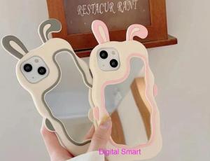 CB Fusion Cute Rabbit Silicone Mirror Cover for Trendy Everyday Carry